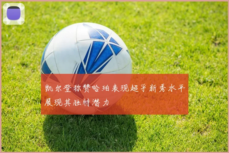 凯尔登称赞哈珀表现超乎新秀水平展现其独特潜力